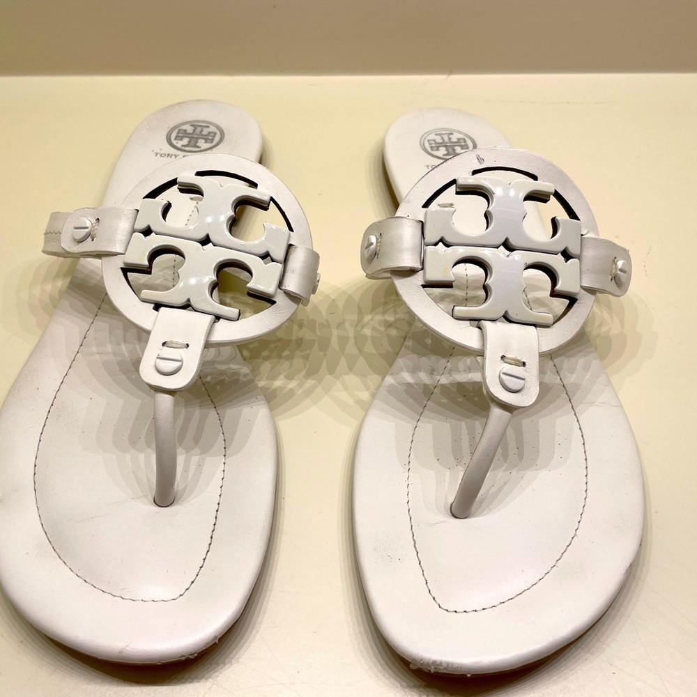 TORY BURCH Miller Sandals, Size 9